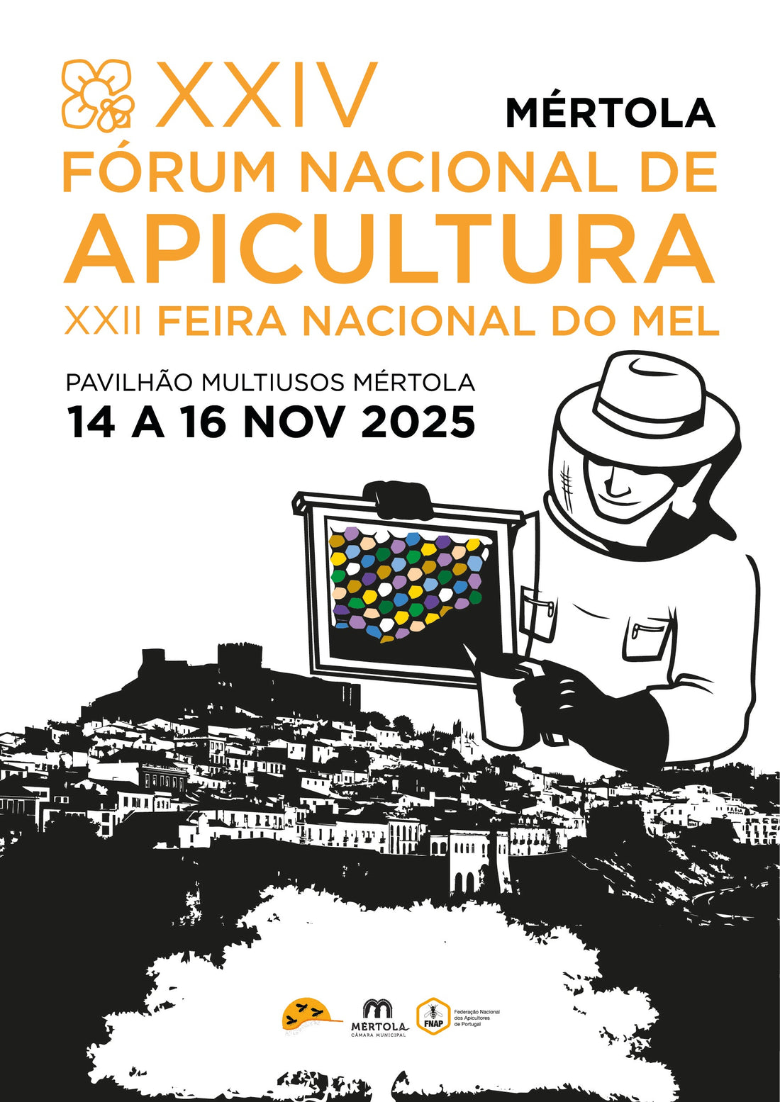 XXIV FÓRUM NACIONAL DE APICULTURA – MÉRTOLA – 14 A 16 DE NOVEMBRO DE 2025