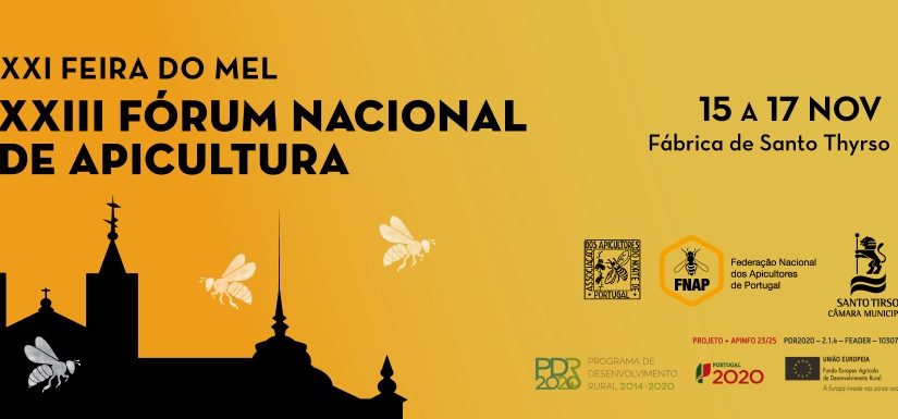 XXIII FÓRUM NACIONAL DE APICULTURA – SANTO TIRSO – 15 A 17 DE NOVEMBRO DE 2024